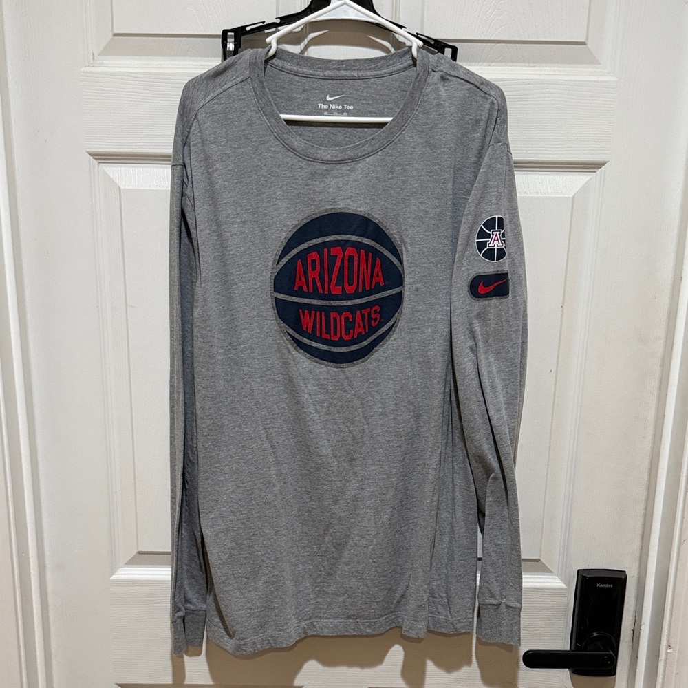 Nike Gray Arizona Wildcats Long Sleeve Shirt